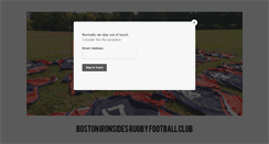 Desktop Screenshot of bostonironsides.org